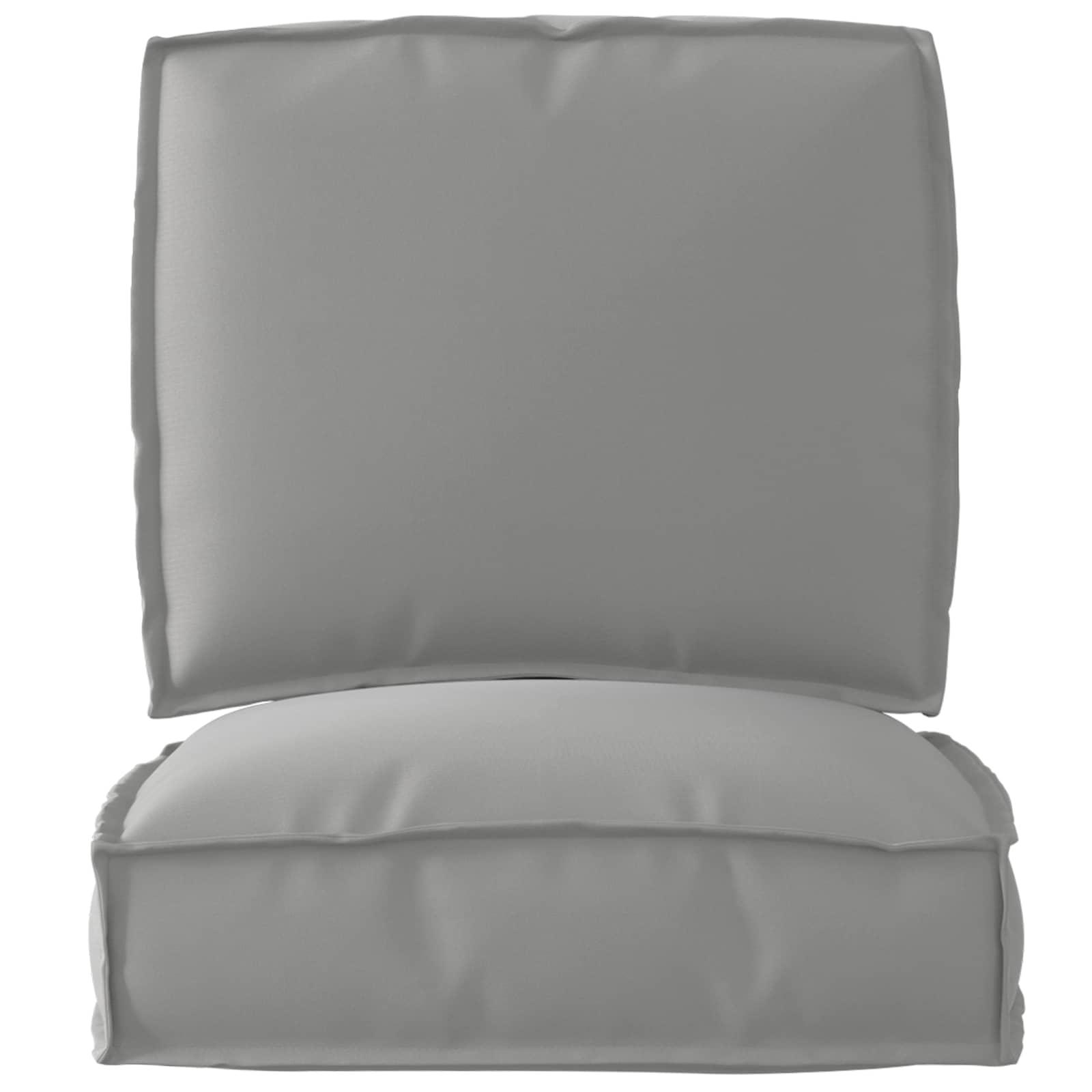 Set jastučića za palete 2 pcs Siva 50 x 50 x 12 cm