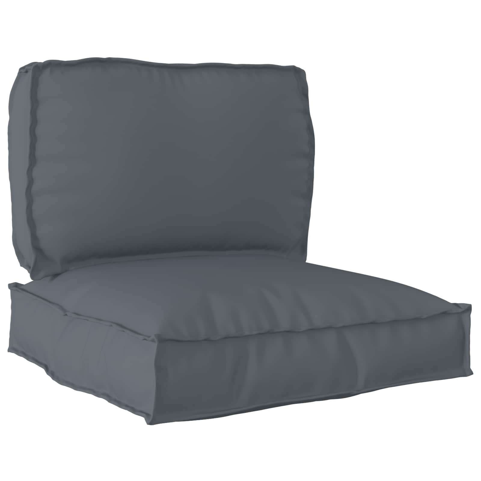Set jastučića za palete 2 pcs Antracit Oxford tkanina
