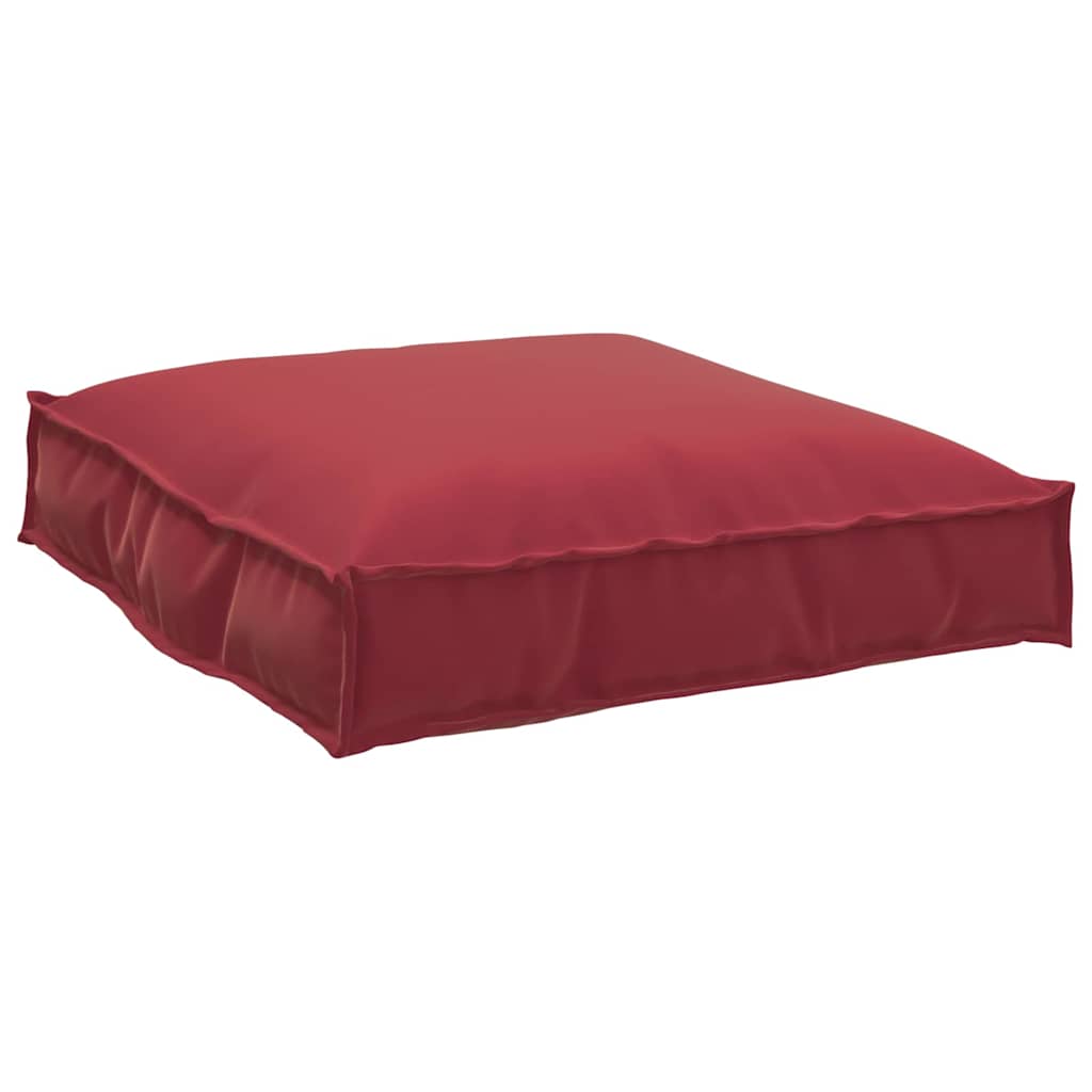 Set jastučića za palete 2 pcs Vinska crvena Oxford tkanina
