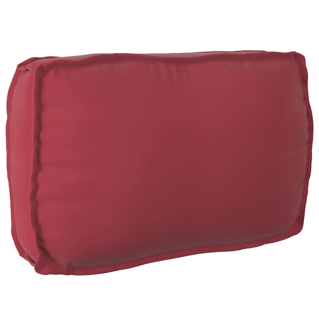 Set jastučića za palete 2 pcs Vinska crvena Oxford tkanina