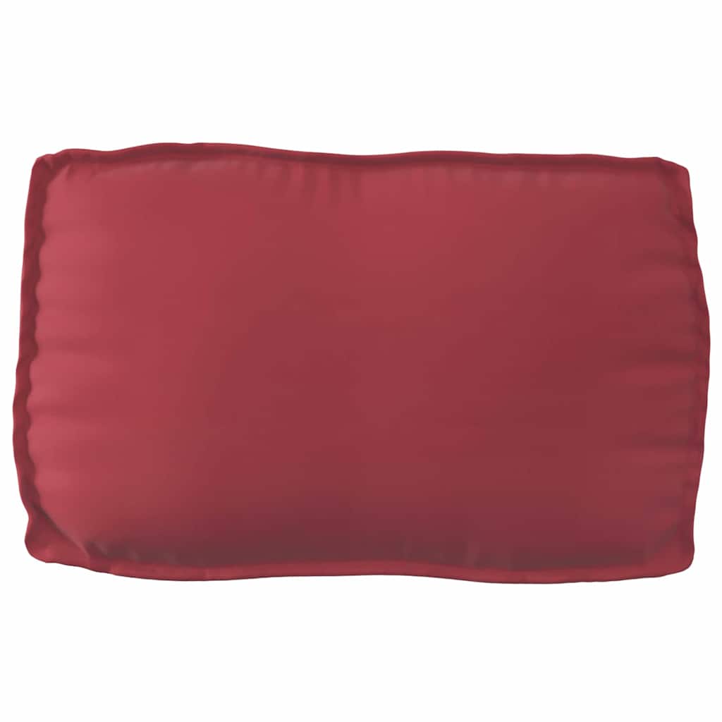 Set jastučića za palete 2 pcs Vinska crvena Oxford tkanina