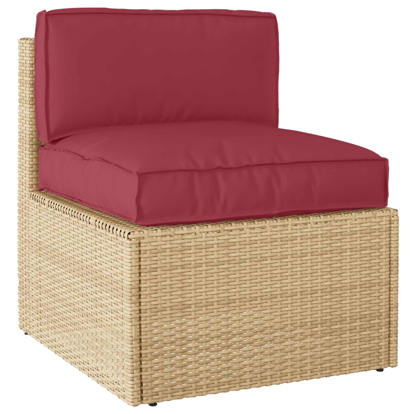 Set jastučića za palete 2 pcs Bež Oxford tkanina