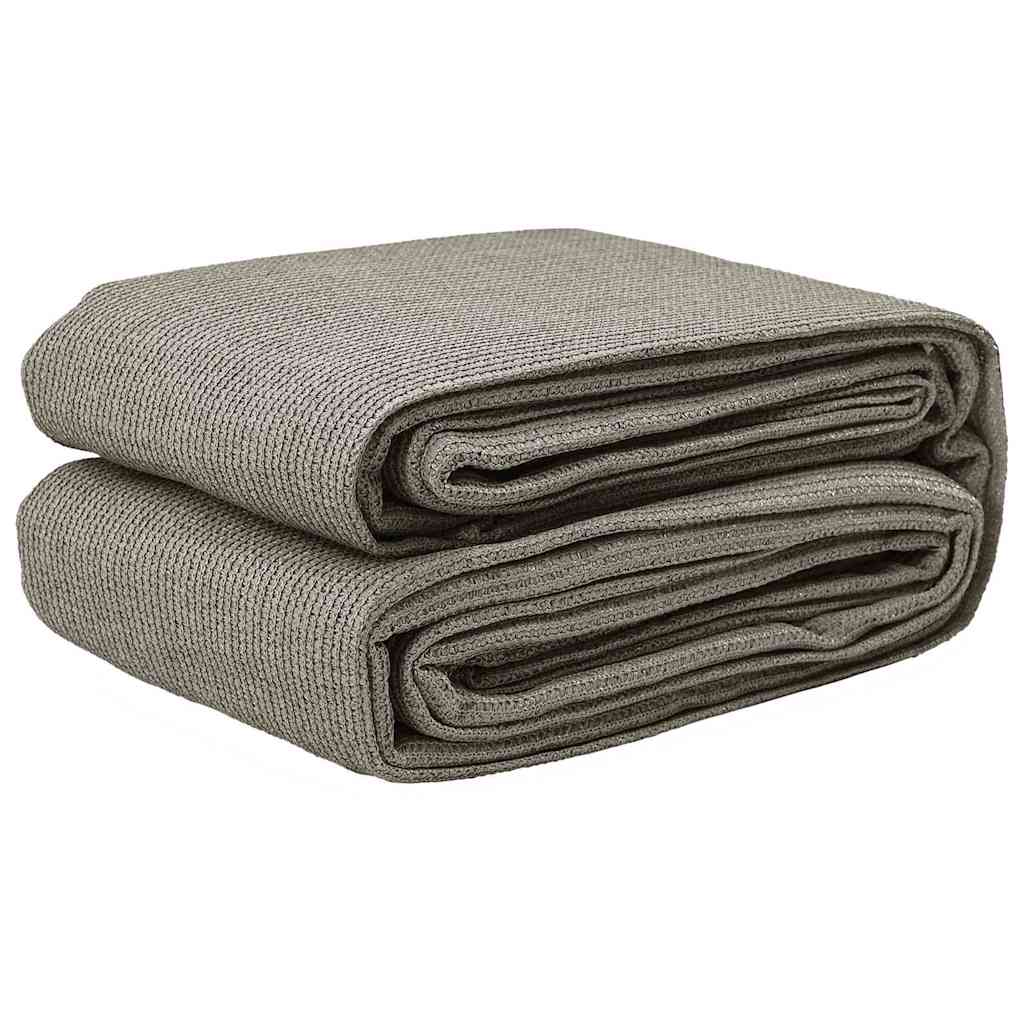 Teppi za šator Svijetlo siva 500 x 400 cm Polietilen