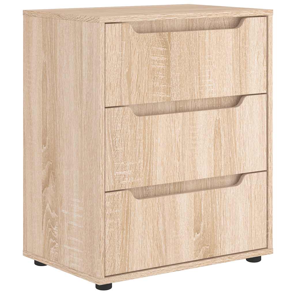 Komoda VISNES sonoma hrast 60x40x73 cm konstruirano drvo
