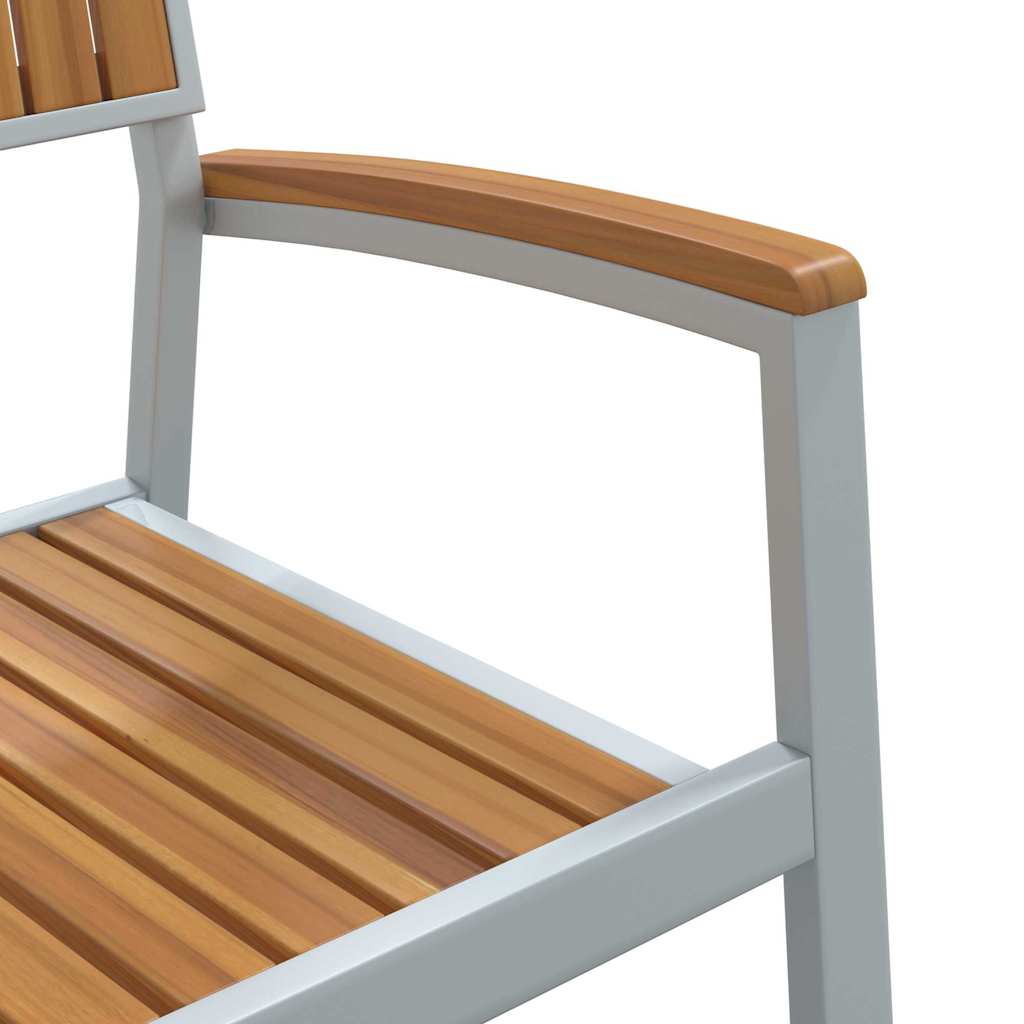 Stolica koja se može slagati 4 pcs Smeđa 56 x 57 x 87 cm