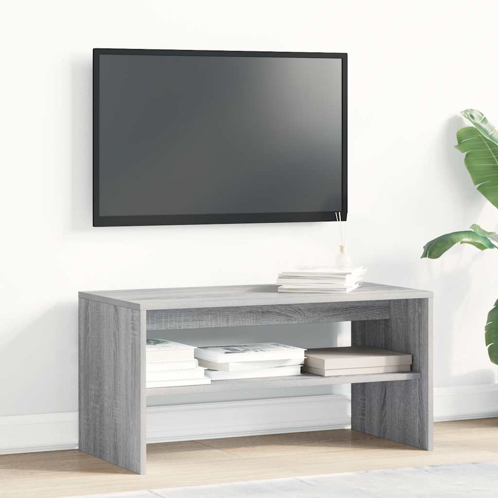 TV ormarić siva boja hrasta 80x40x40 cm od konstruiranog drva