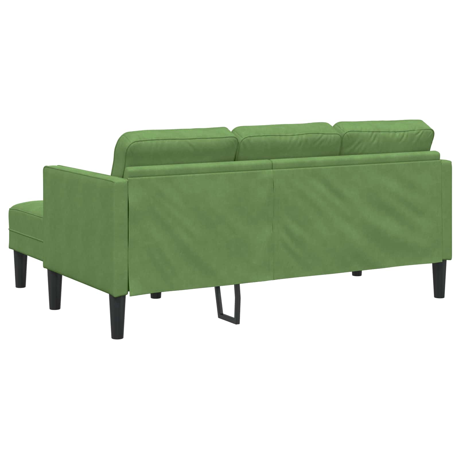Set sofe s jastukom 2 pcs Svijetlo zelena Poliester