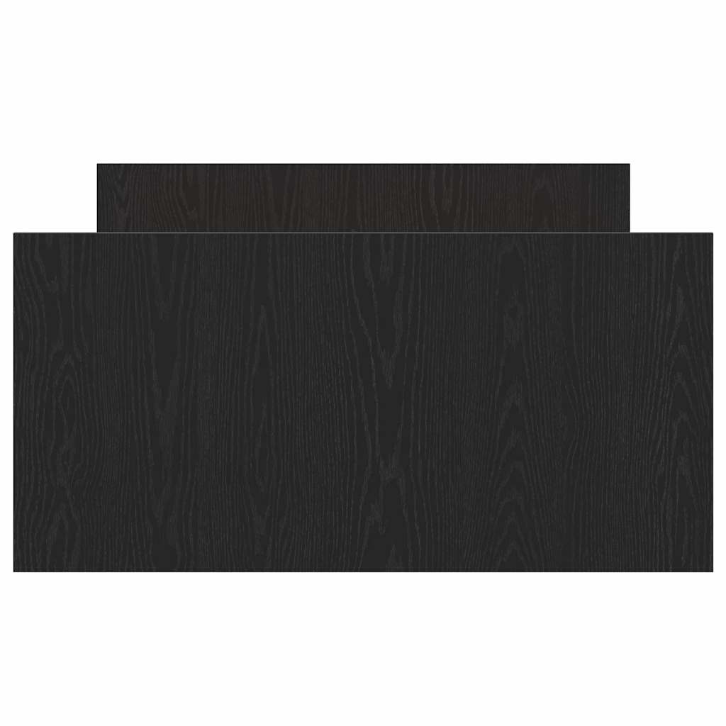 Krevetna konstrukcija s ladicama Crni hrast 203 x 103 x 50 cm