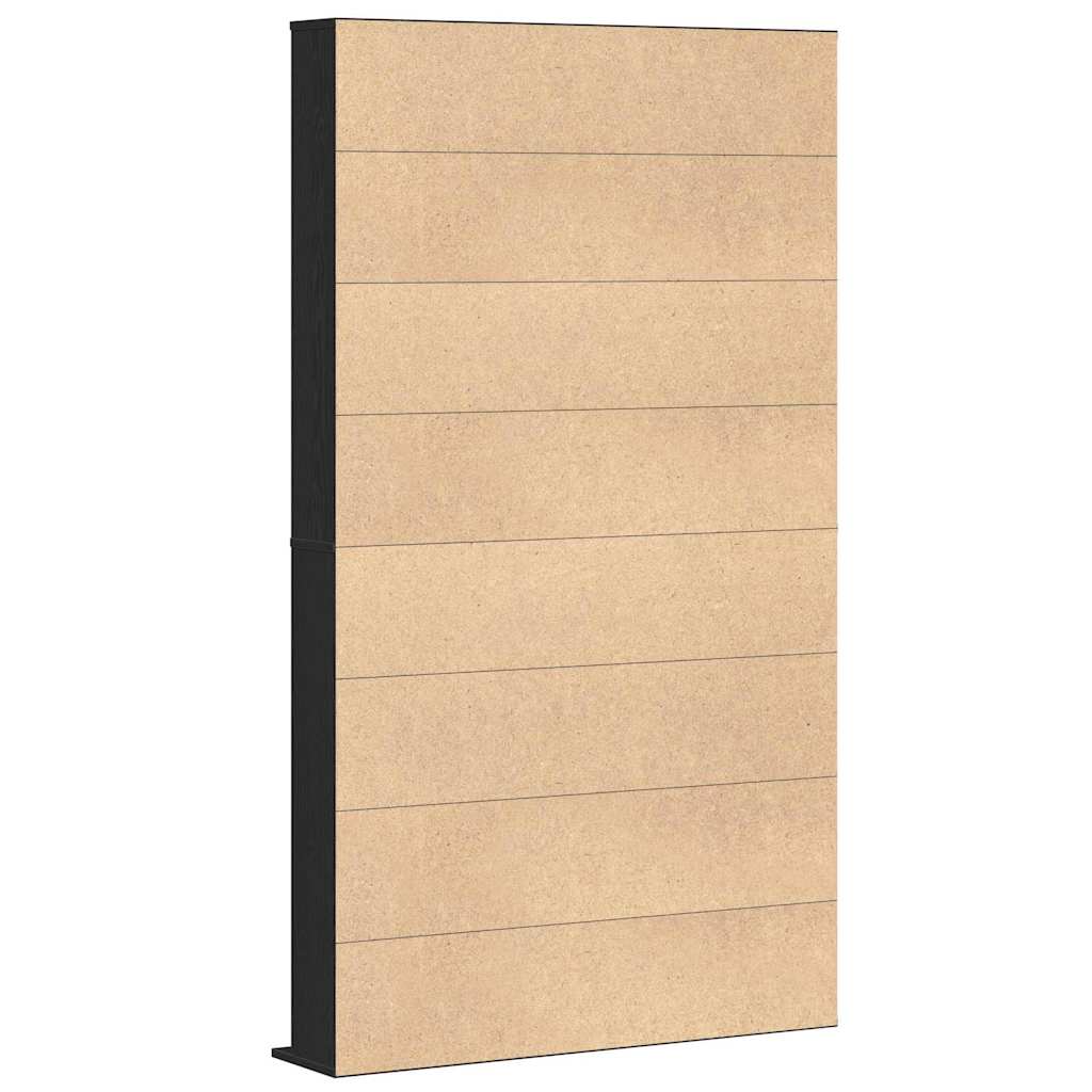CD ormar Crni hrast 101 x 23 x 177,5 cm Konstruirano drvo