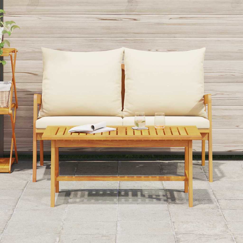 Bistro set 2 Komad Prirodna nafta Čvrsto drvo akacije