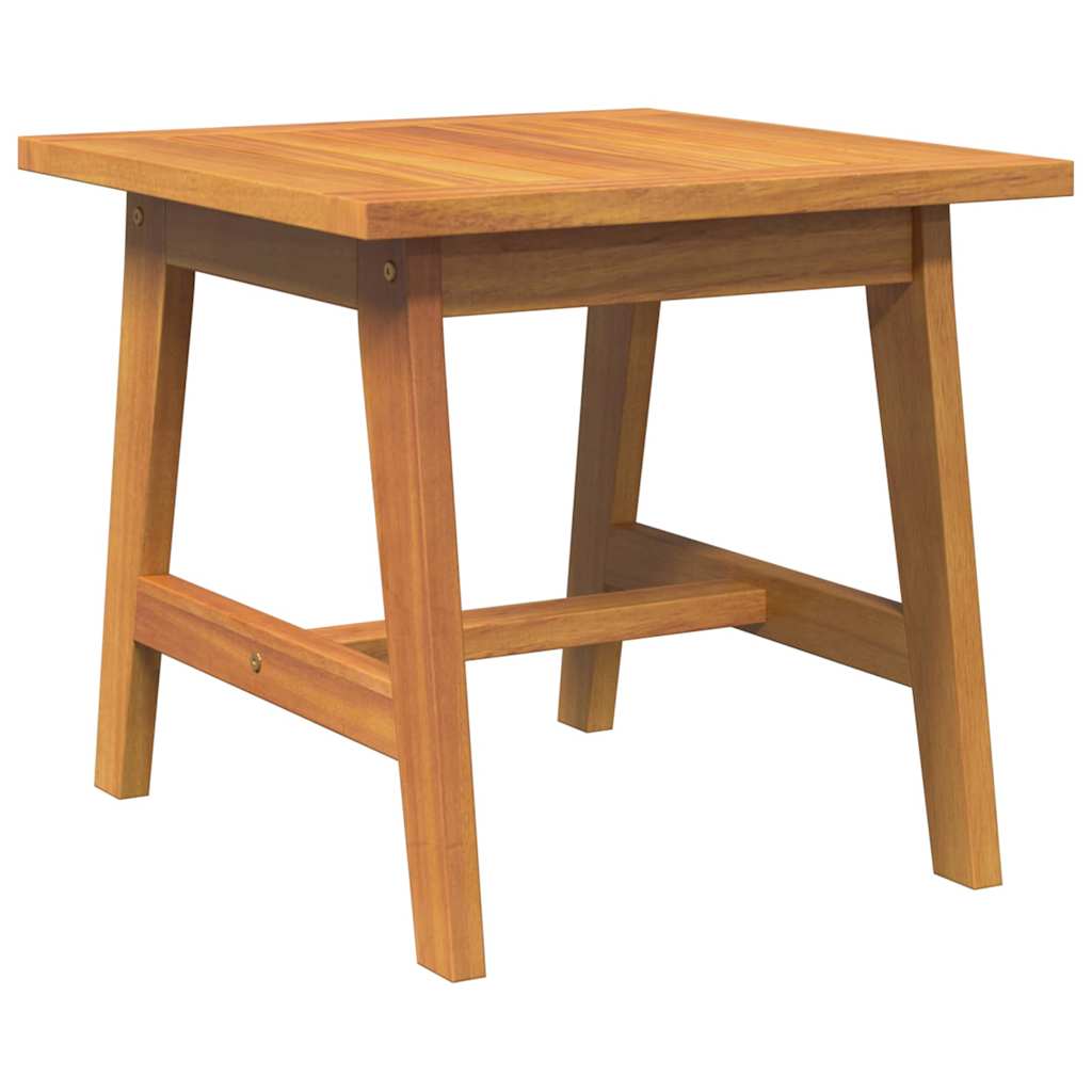 Bistro set s jastukom 3 pcs Smeđa Čvrsto drvo akacije