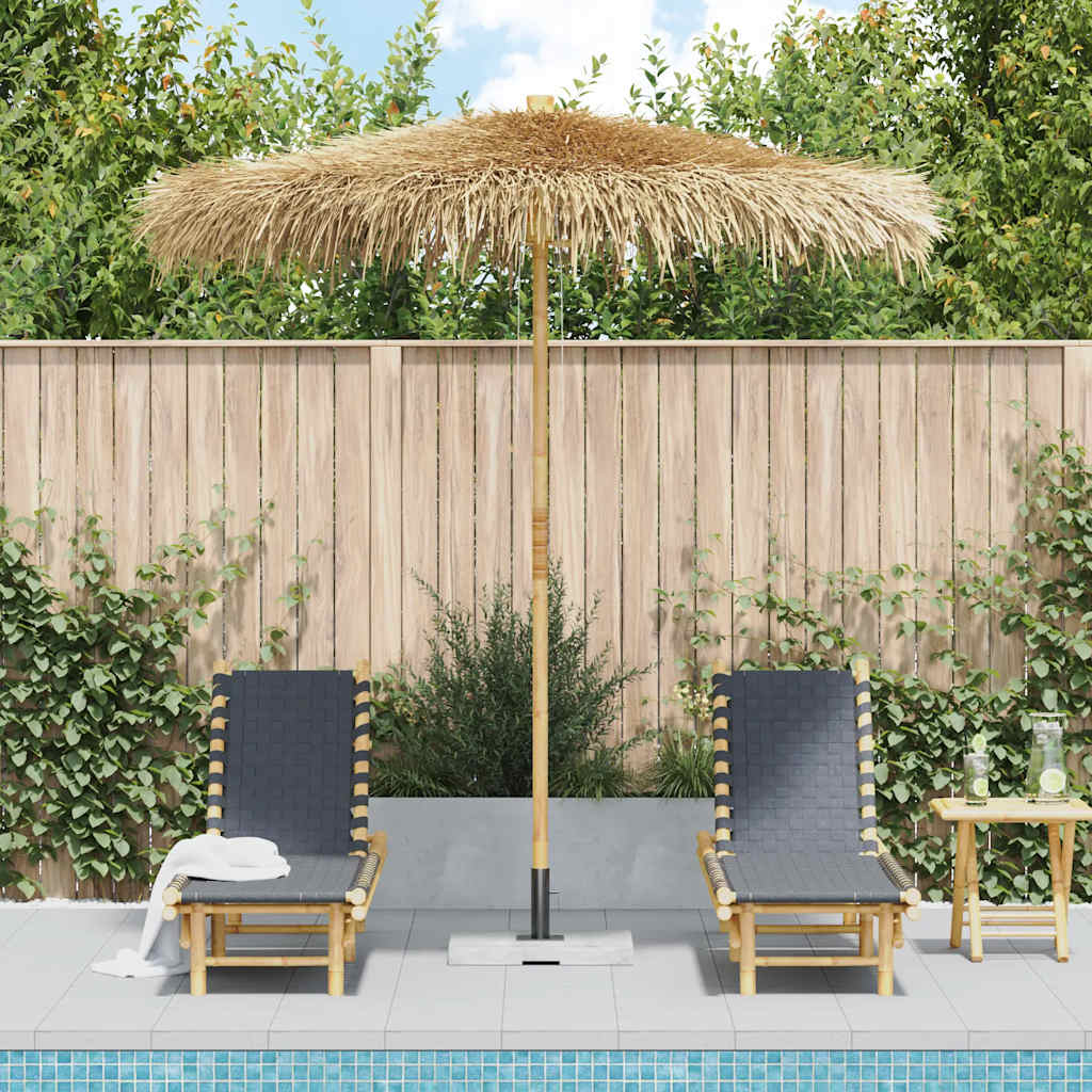 Tiki suncobran s baldahinom od lista banane 240 cm bambus