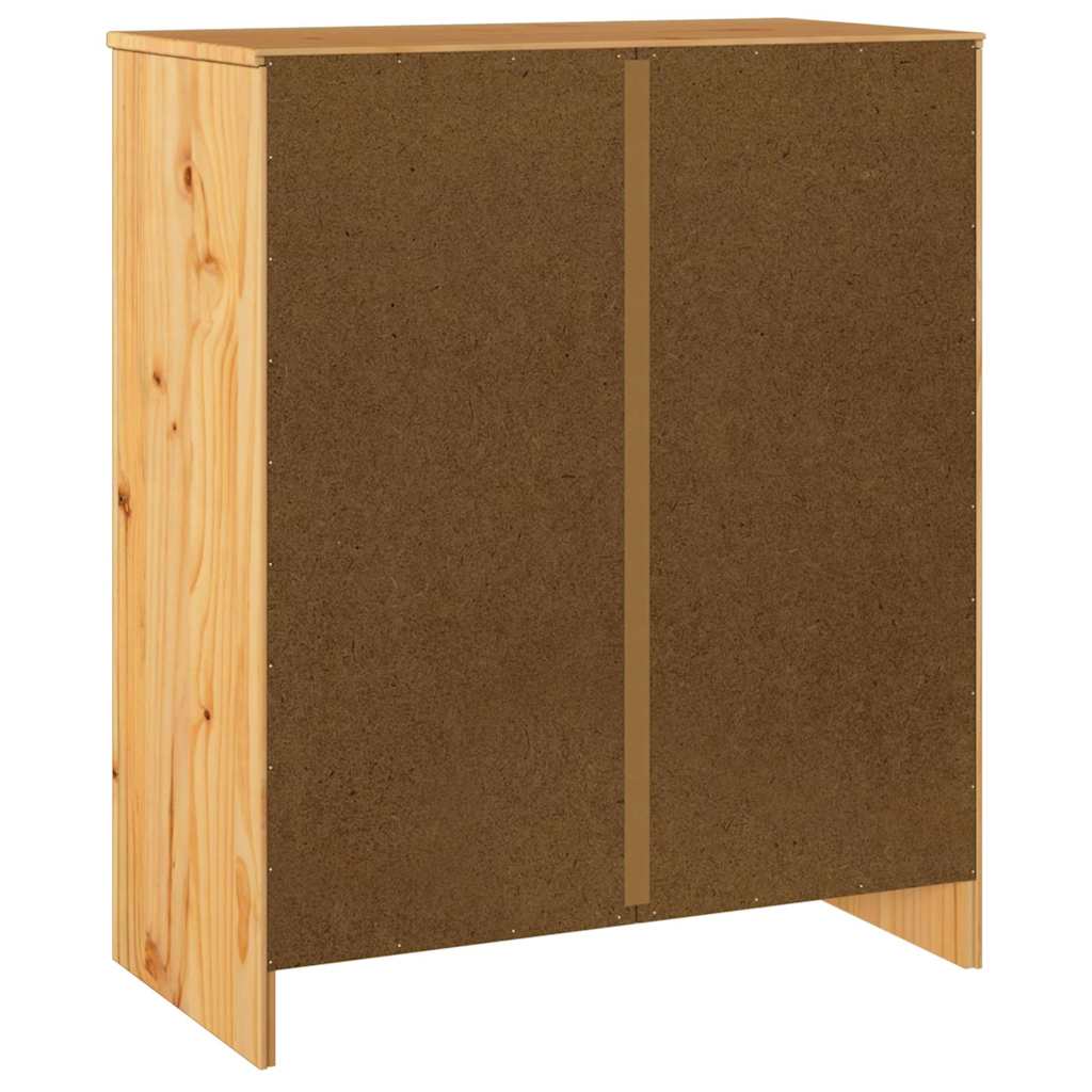 Komoda Drammen Boja hrasta 76,5 x 40 x 91 cm Čvrsto borovo drvo