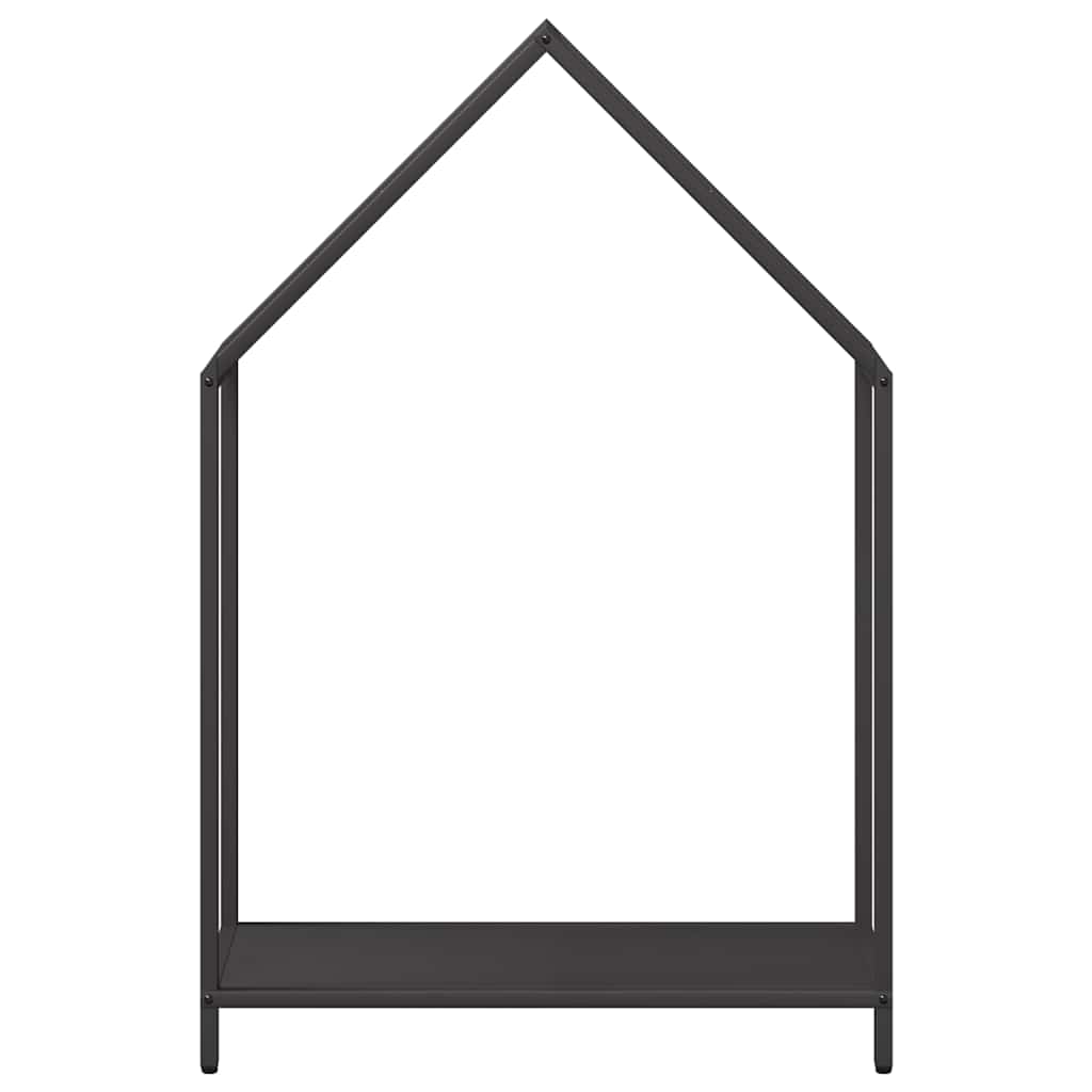 Stalak za drva crni 60x25x90 cm hladno valjani čelik