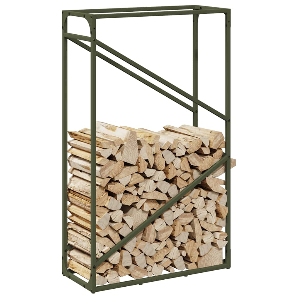 Stalak za drva 60x25x100 cm hladno valjani čelik