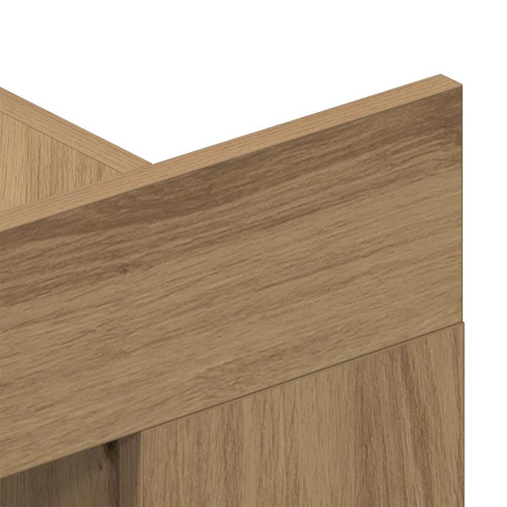 TV ormar hrast artisan 152 x 22 x 113 cm Konstruirano drvo