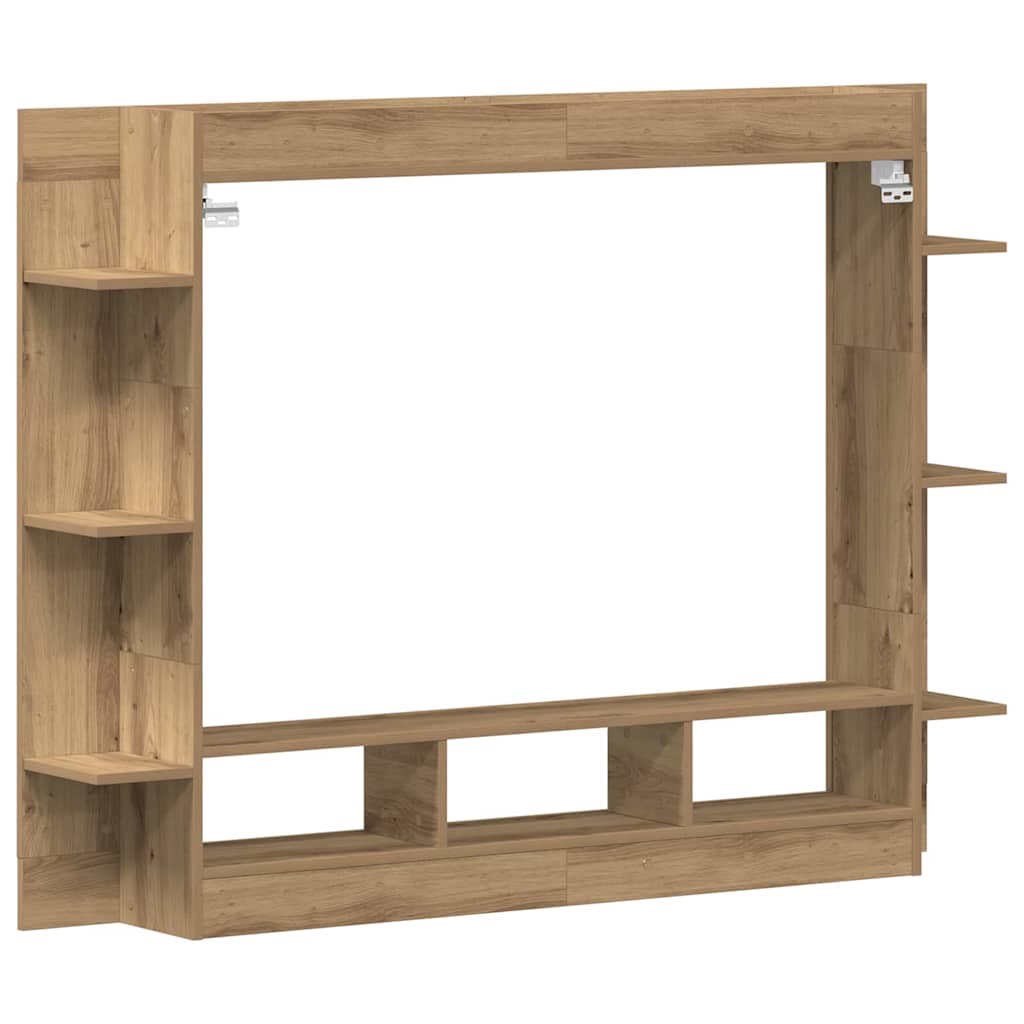 TV ormar hrast artisan 152 x 22 x 113 cm Konstruirano drvo