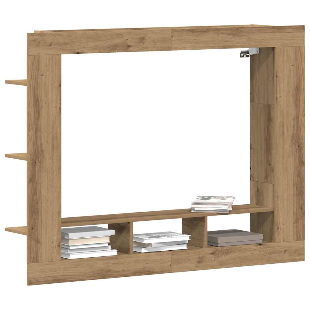 TV ormar hrast artisan 152 x 22 x 113 cm Konstruirano drvo