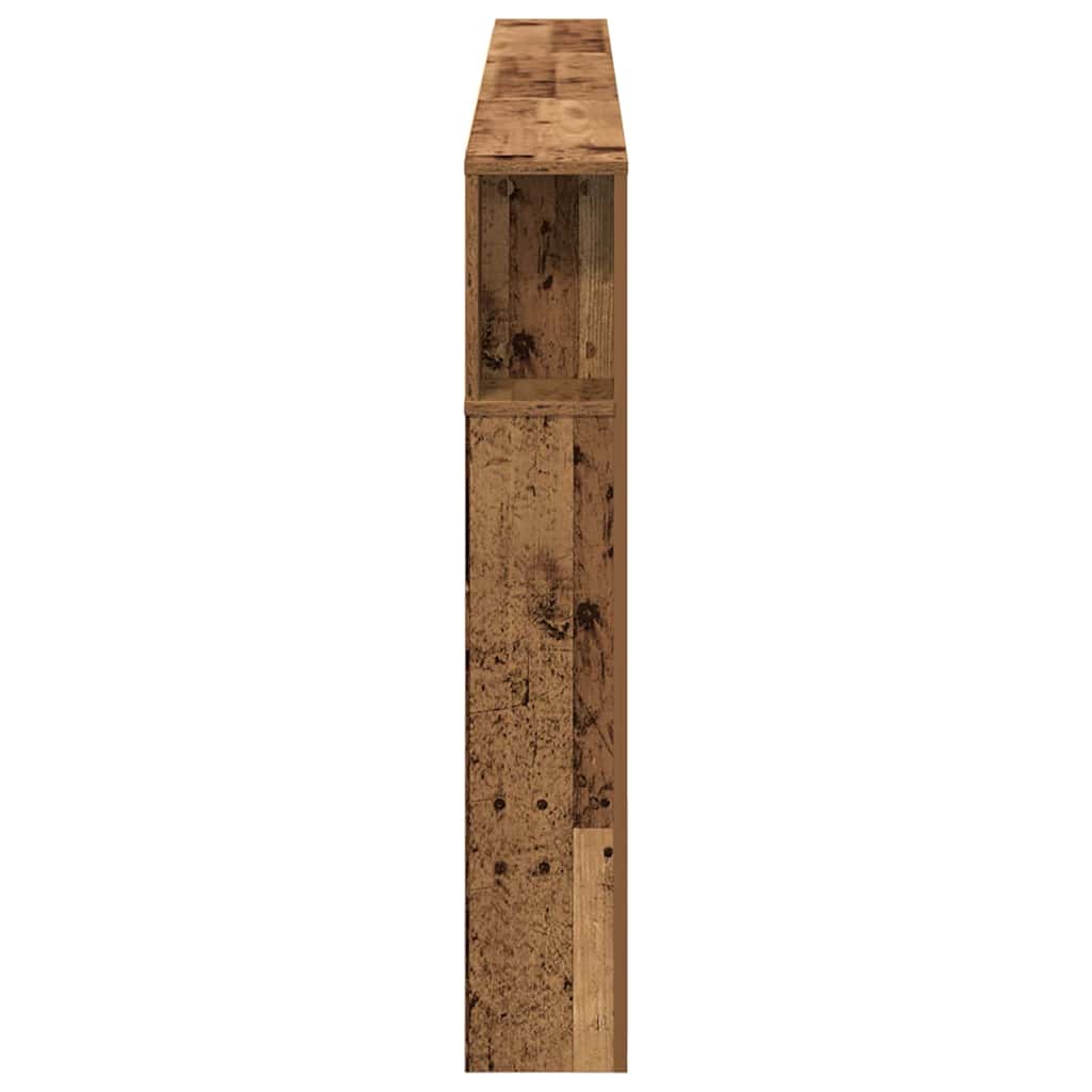 Glava kreveta s ormarićem Staro drvo 220 x 18,5 x 102,5 cm