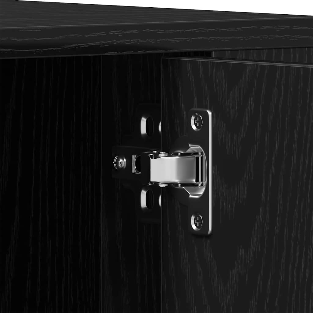 TV ormar Crni hrast 100 x 35 x 40 cm Konstruirano drvo