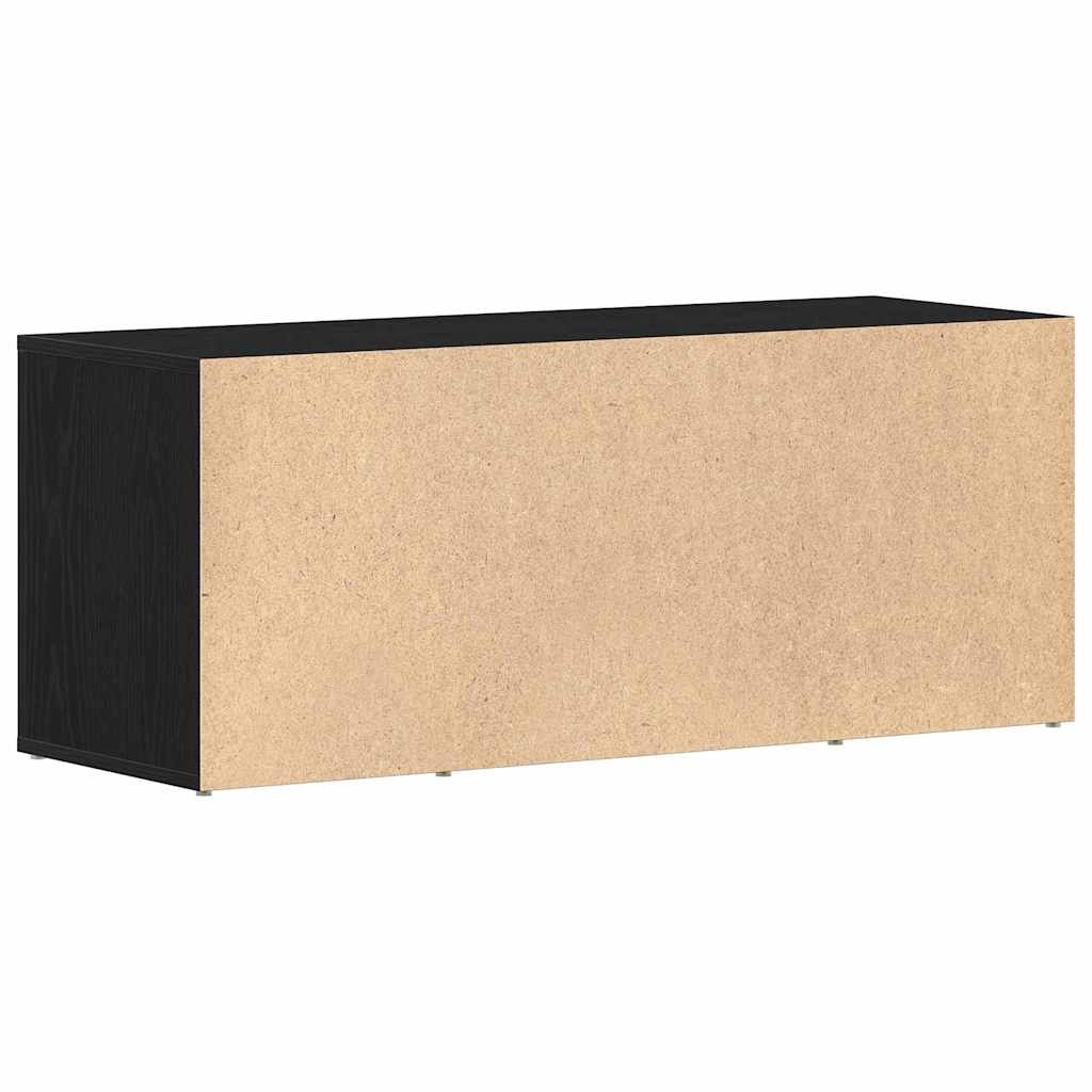 TV ormar Crni hrast 100 x 35 x 40 cm Konstruirano drvo