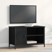 TV ormar Crni hrast 80 x 40 x 50 cm Konstruirano drvo