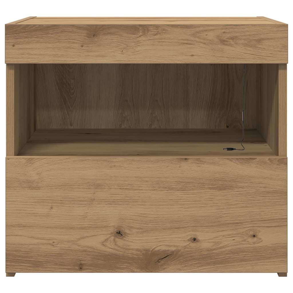 Noćni ormar Umjetnički hrast 50 x 40 x 45 cm Konstruirano drvo