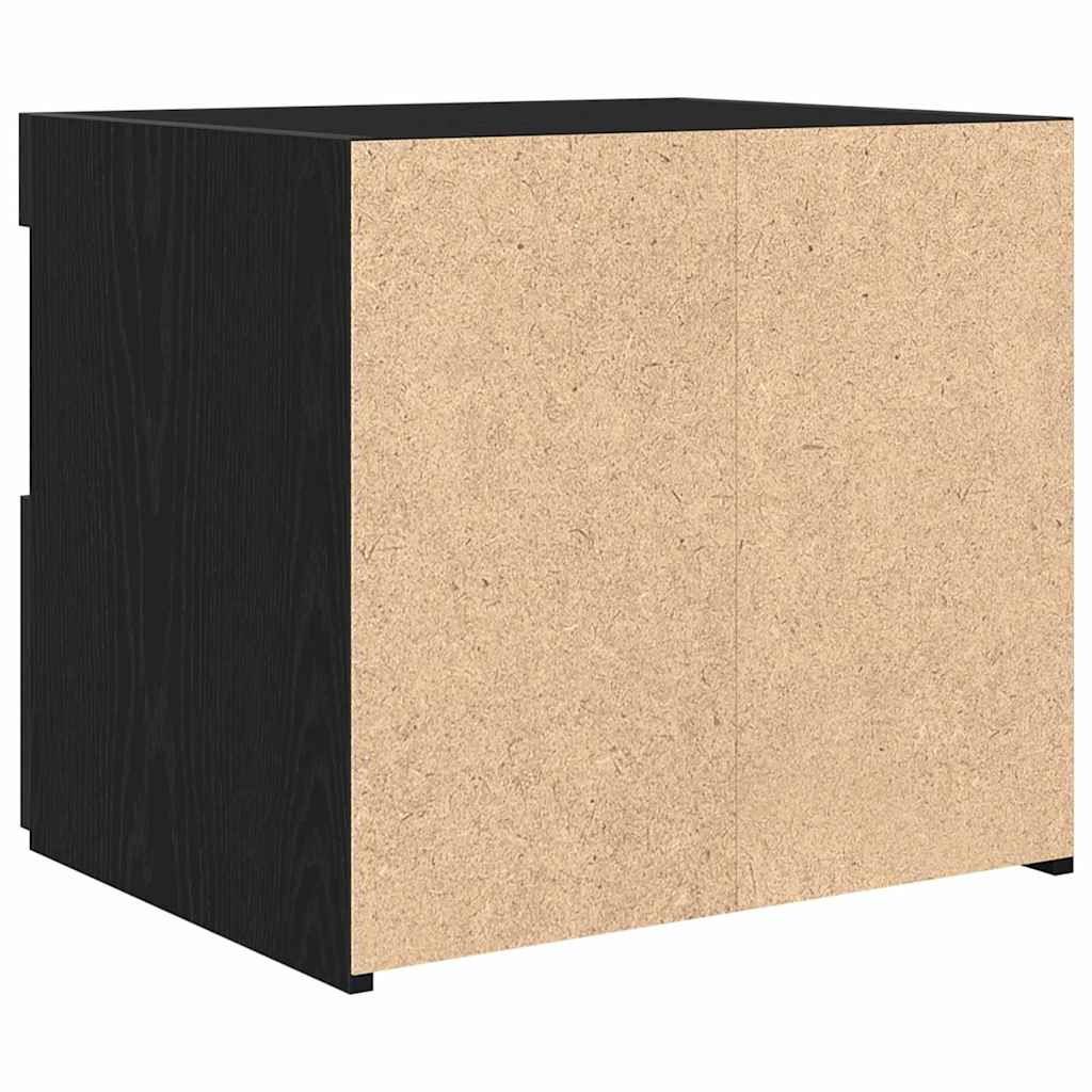 Noćni ormar Crni hrast 50 x 40 x 45 cm Konstruirano drvo