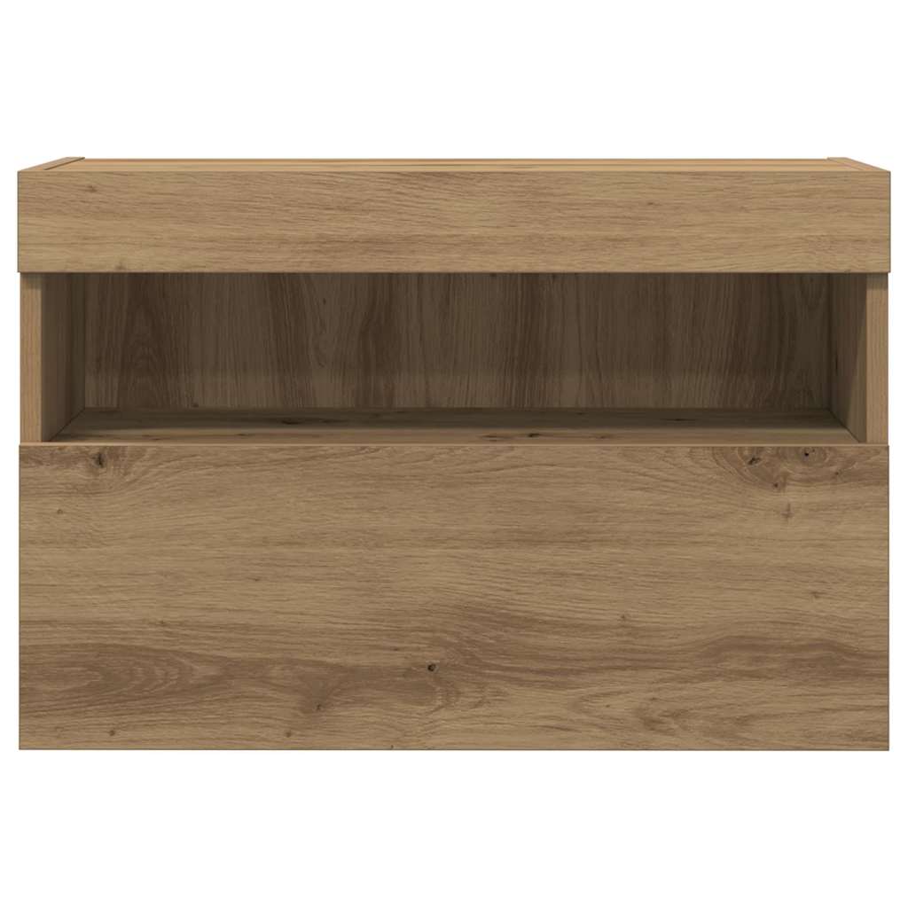 TV zidni ormar hrast artisan 60 x 30 x 40 cm Konstruirano drvo