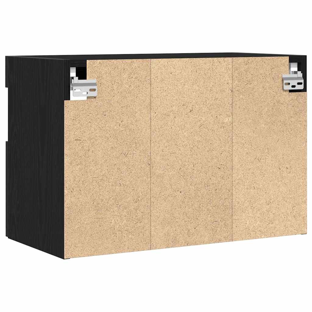 TV zidni ormar Crni hrast 60 x 30 x 40 cm Konstruirano drvo
