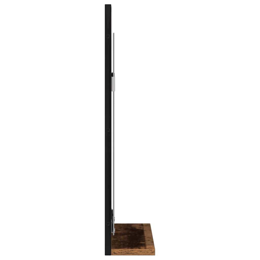 Ogledalo Staro drvo 50 x 12 x 60 cm Staklo i inženjerski drvo