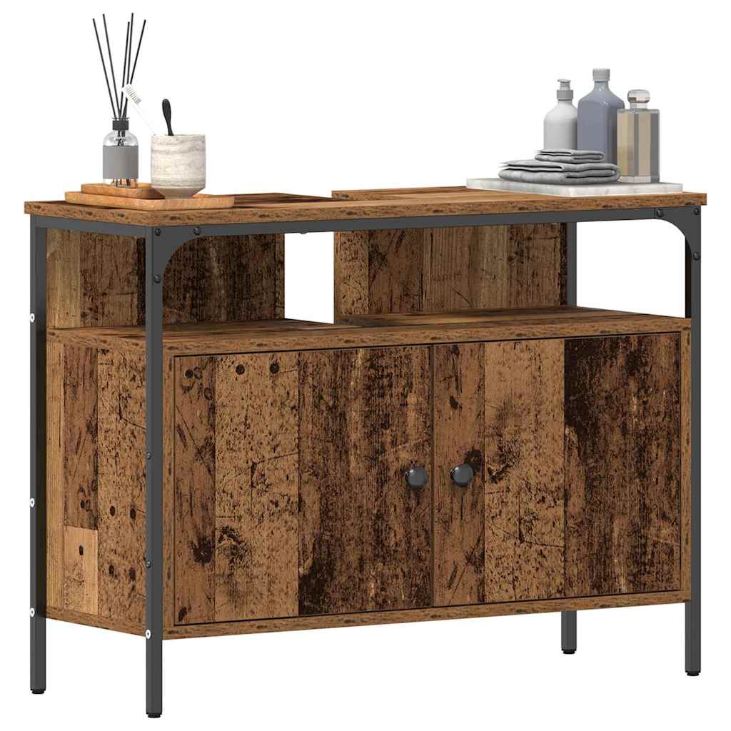 Kupaonski ormarić za sudoper Staro drvo 80 x 30 x 60 cm