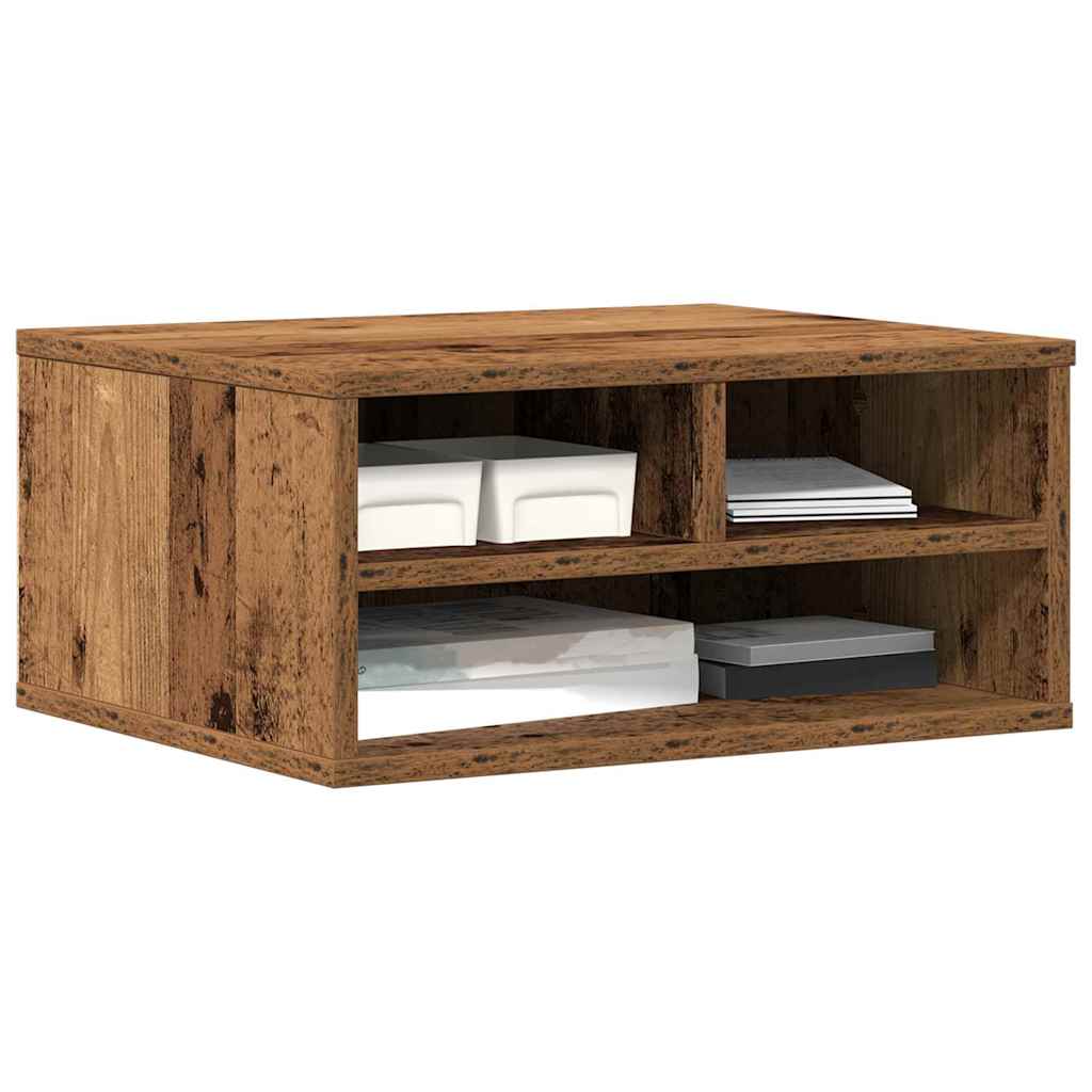 Držač za printer Staro drvo 49 x 40 x 22.5 cm Konstruirano drvo