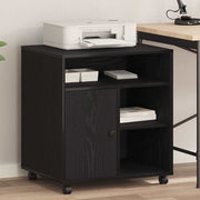 Držač za printer Crni hrast 60 x 50 x 67 cm Konstruirano drvo