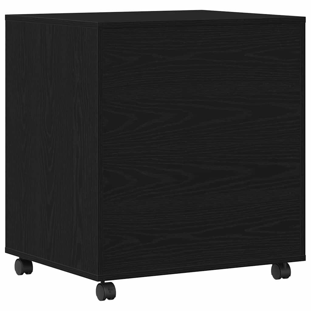 Držač za printer Crni hrast 60 x 50 x 67 cm Konstruirano drvo