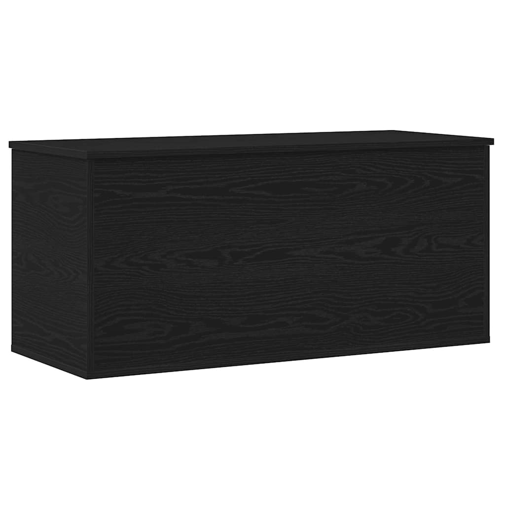 Kutija za spremanje s pohranom Crni hrast 100 x 42 x 46 cm