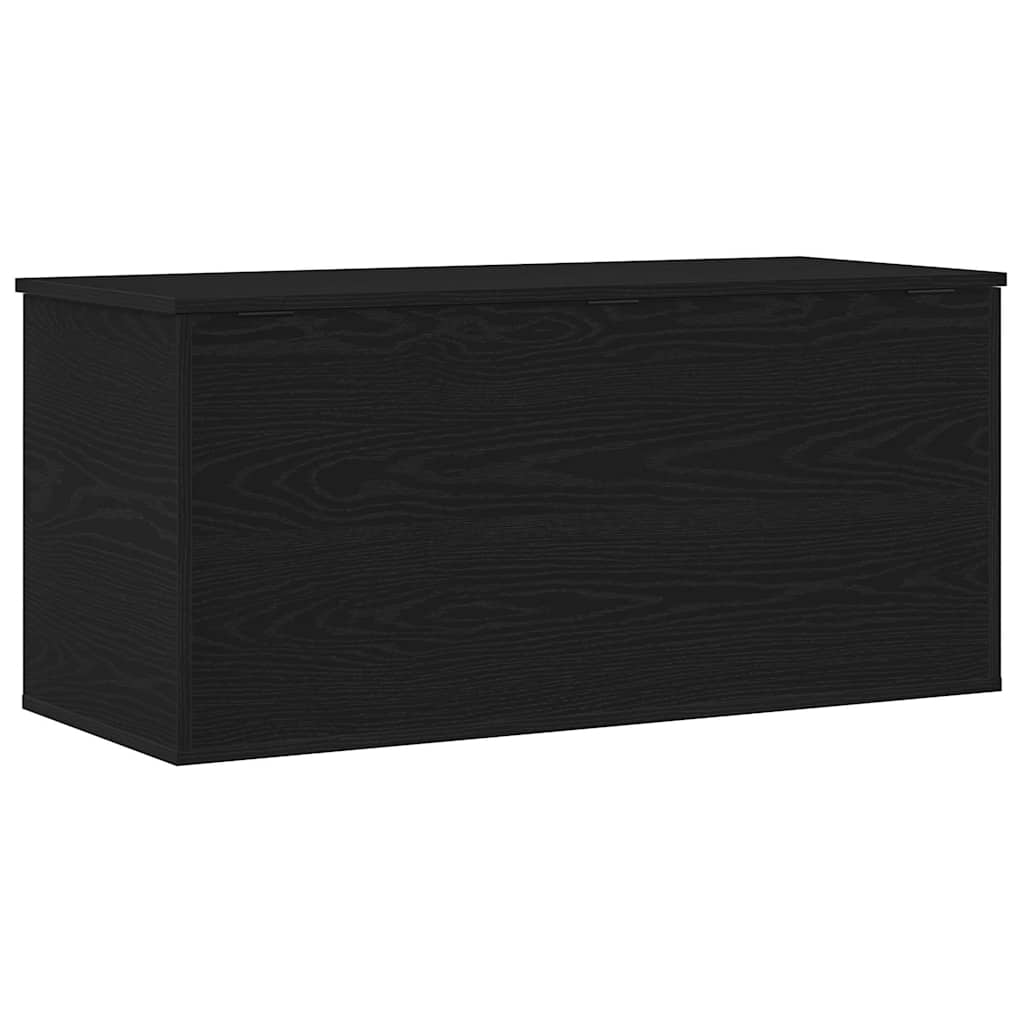 Kutija za spremanje s pohranom Crni hrast 100 x 42 x 46 cm