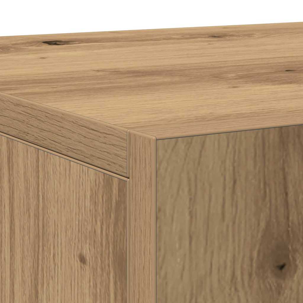 Kreveta Umjetnički hrast 90 x 34 x 80 cm Konstruirano drvo
