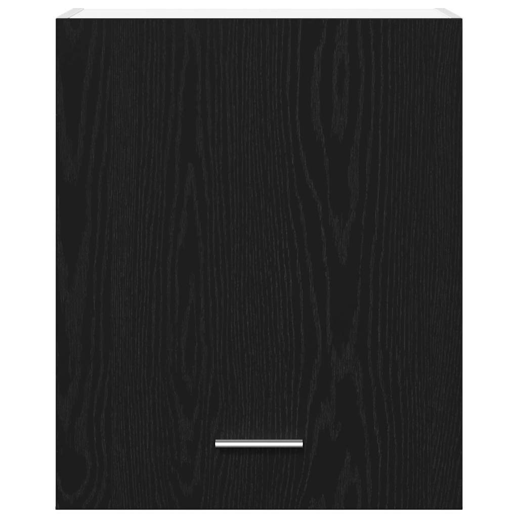 Viseći ormarić s policom Lyon 2 pcs Crni hrast 50 x 31 x 60 cm