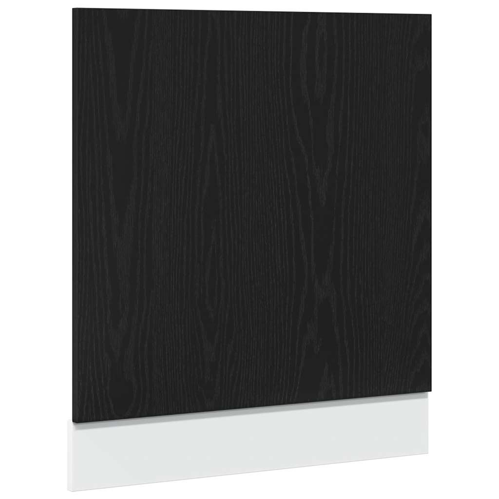 Panel za perilicu posuđa Lyon crni hrast 60x1,5x67 cm inženjerski drvo