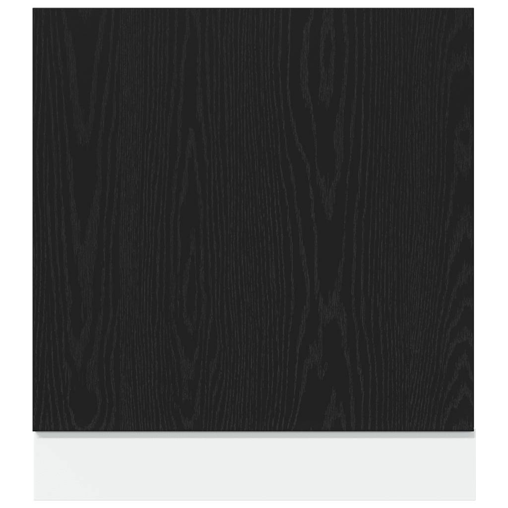 Panel za perilicu posuđa Lyon crni hrast 60x1,5x67 cm inženjerski drvo