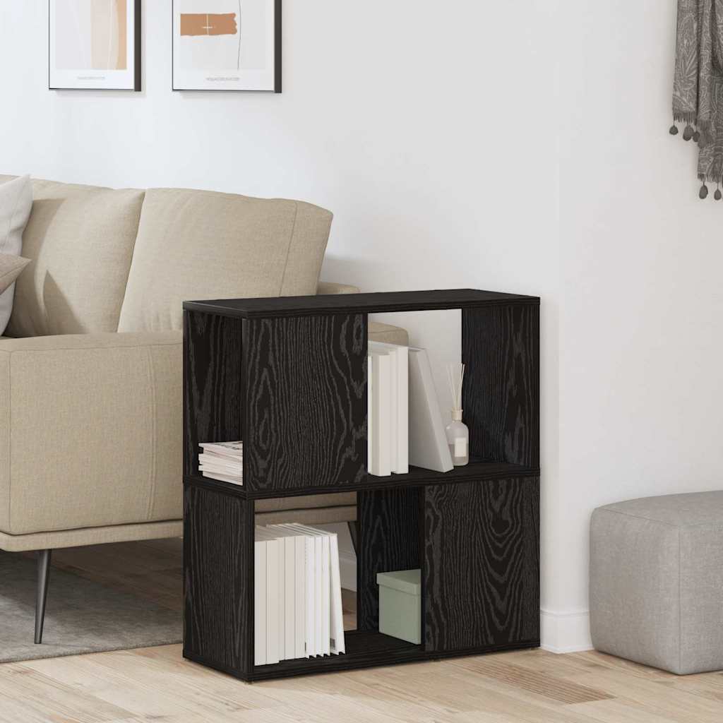 Set TV komoda Zidne Crna 60 x 24 x 63 cm Konstruirano drvo