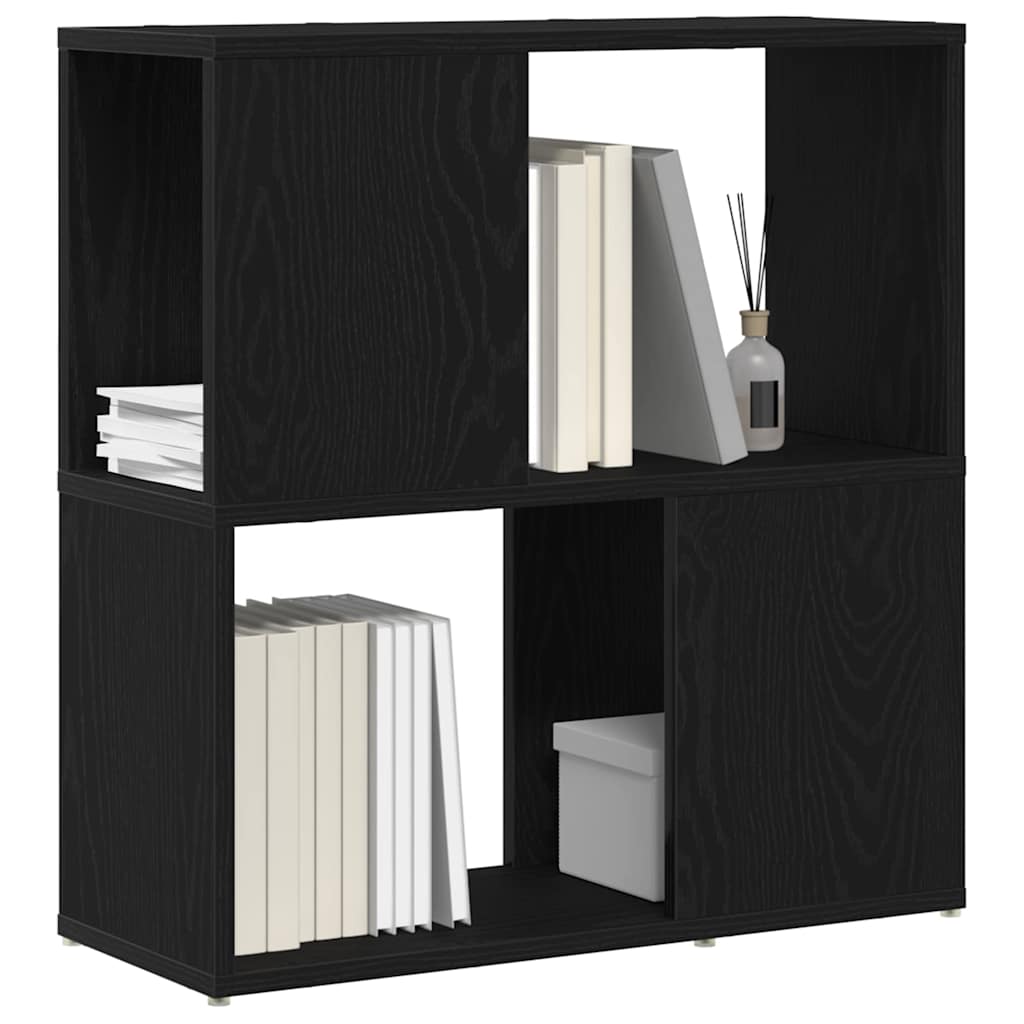 Set TV komoda Zidne Crna 60 x 24 x 63 cm Konstruirano drvo
