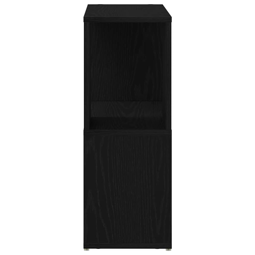 Set TV komoda Zidne Crna 60 x 24 x 63 cm Konstruirano drvo