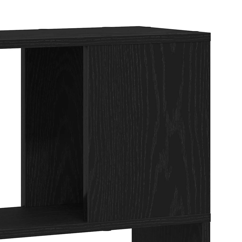 Set TV komoda Zidne Crna 80 x 24 x 186 cm Konstruirano drvo