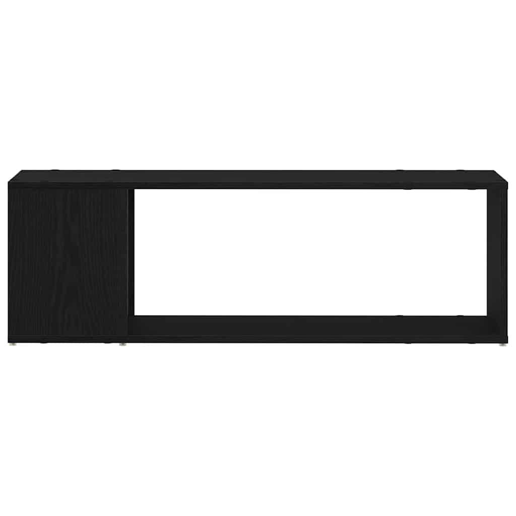 Set TV komoda Zidne Crna 100 x 24 x 63 cm Konstruirano drvo
