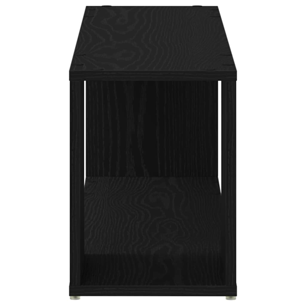 Set TV komoda Zidne Crna 100 x 24 x 63 cm Konstruirano drvo