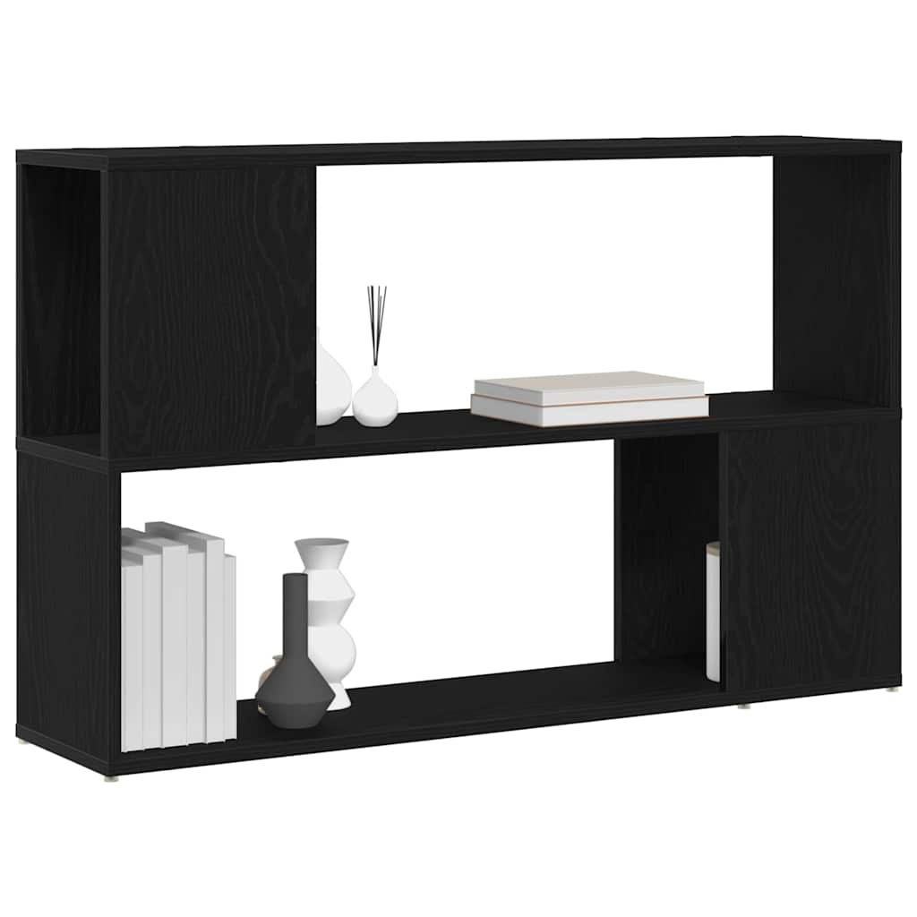 Set TV komoda Zidne Crna 100 x 24 x 63 cm Konstruirano drvo