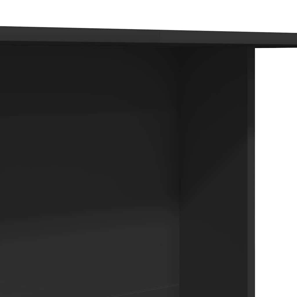 Stol za objedovanje Crna 110 x 60 x 75 cm Konstruirano drvo