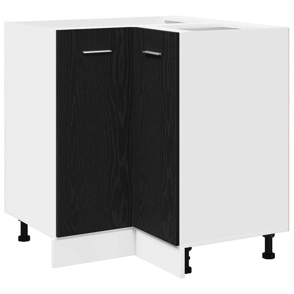 Viseći ormarić s policom Crni hrast 75,5 x 75,5 x 80,5 cm
